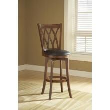 Hillsdale Mansfield 24 Inch Swivel Counter Stool - Brown Cherry - 4975-828 image