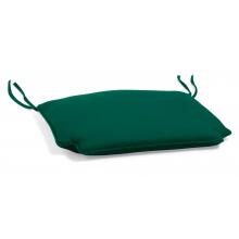 Sunbrella Canvas Canvas Hunter Green Medium Outdoor Replacement Rocking Chair Cushion W/ Knife Edge By Oxford Garden image