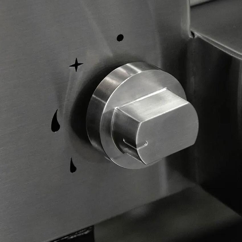 Alfa FXCL-2P-MGRA-U Classico 2 Pizze Natural Gas Pizza Oven - Ardesia Grey - Knob - Detail thumbnail