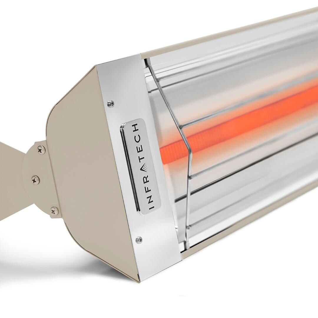 Infratech W-Series 61 1/4-in Single Element Electric Infrared Patio Heater - Beige - Detail thumbnail