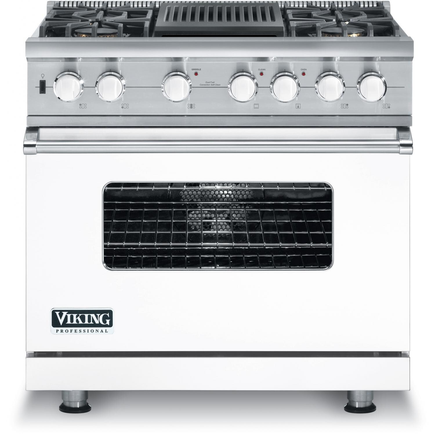 Viking VDSC5364QLP 36Inch Professional Series Dual Fuel Propane Gas