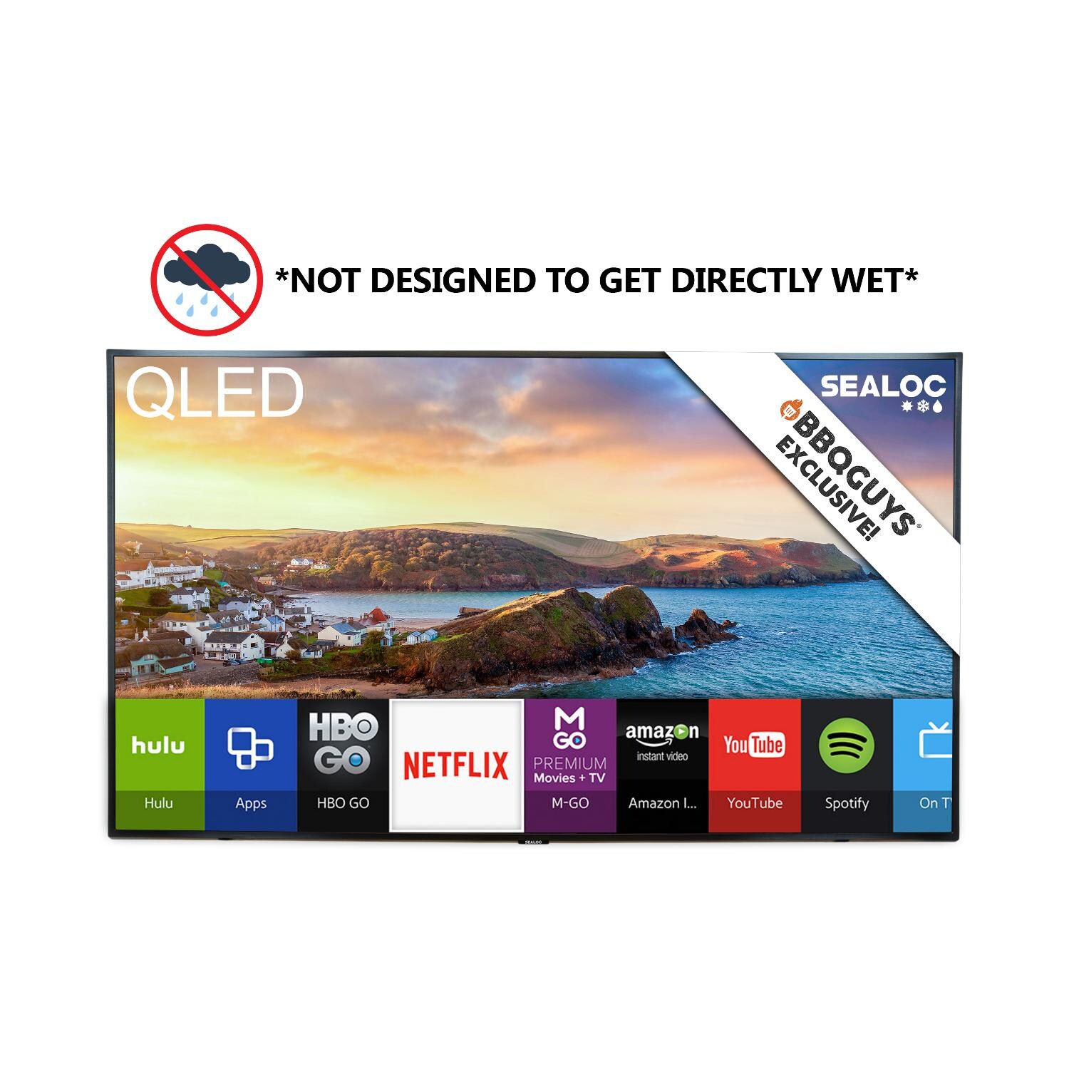 Sealoc Lanai Family Outdoor Televisions Are Designed To Be Used Under Cover, Not Exposed Directly To The Elements thumbnail