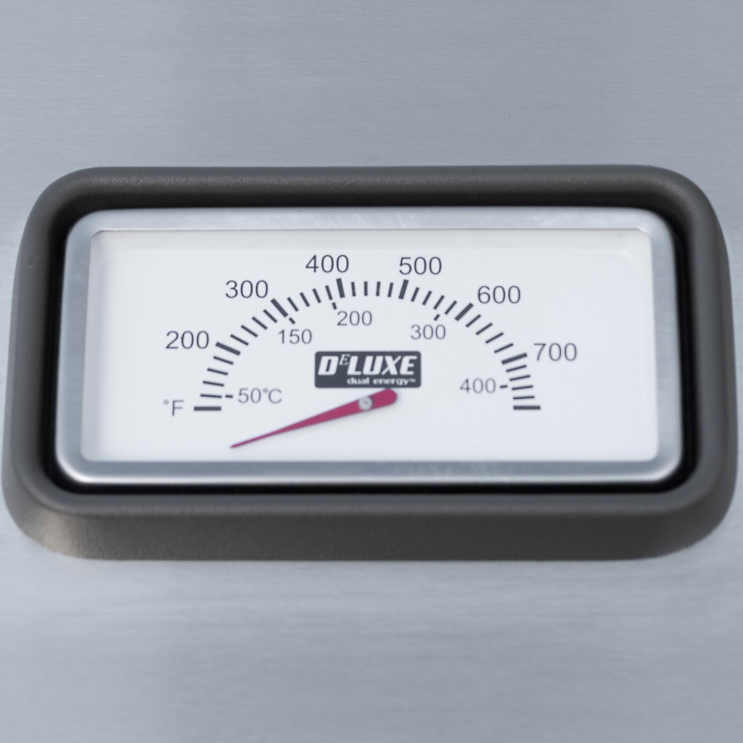 Nexgrill - 720-0958AE - Deluxe 27-Inch Propane Gas Grill On Cart With Infrared Side Burner - Temperature Gauge thumbnail