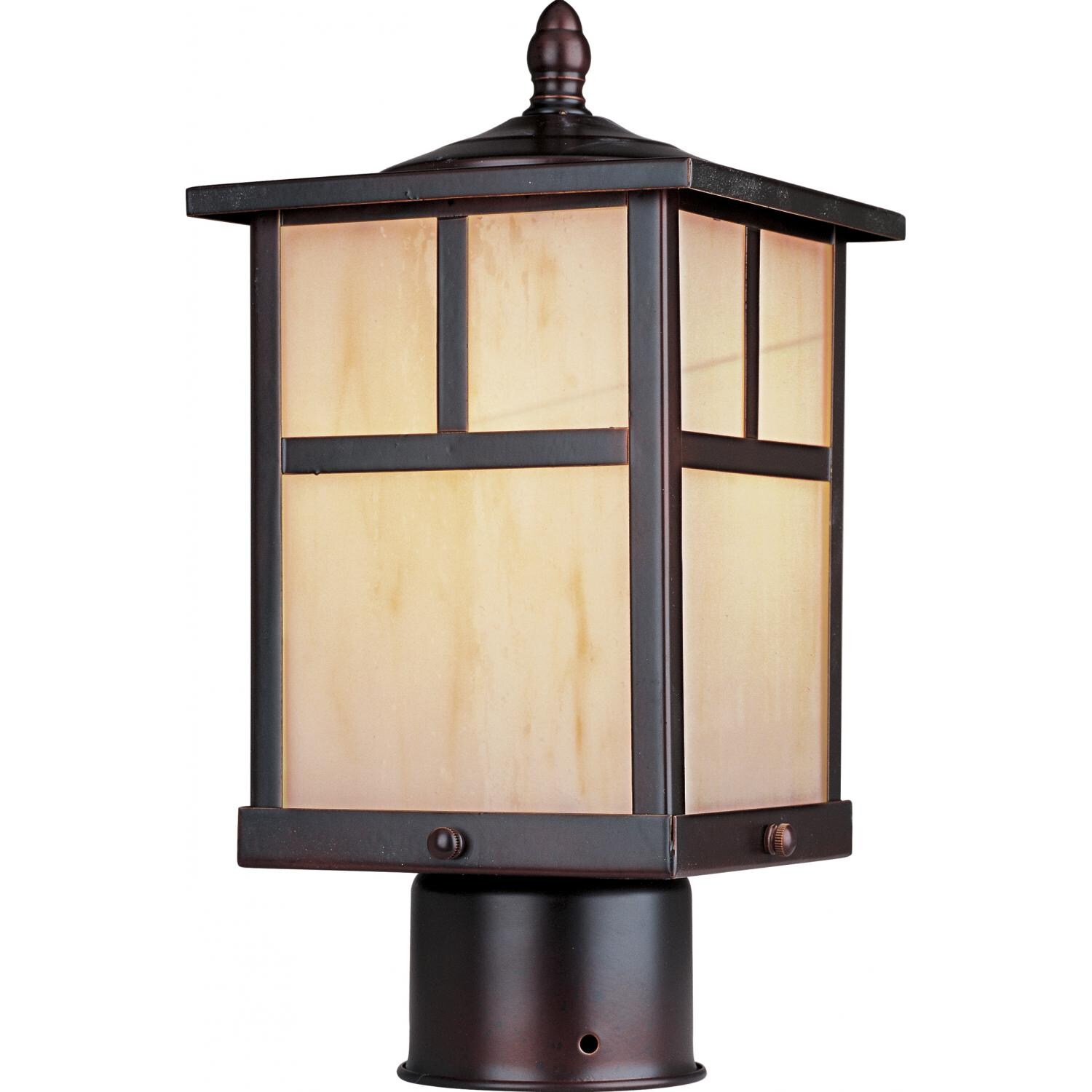 Maxim Coldwater 4055HOBU 60W 12-Inch One Light Outdoor Post Light - Burnished thumbnail