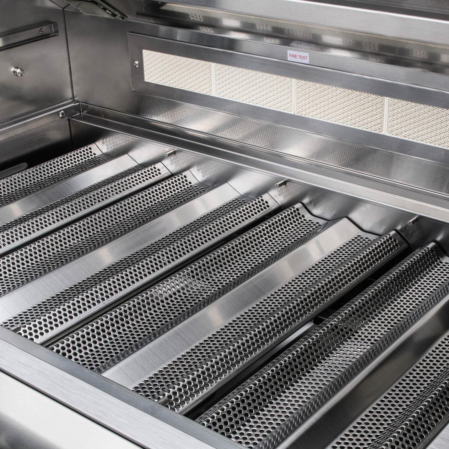 Blaze - BLZ-5LTE2-LP - Premium LTE 40-Inch 5-Burner Built-In Propane Gas Grill - 14 Gauge Stainless Steel Flame Tamers thumbnail