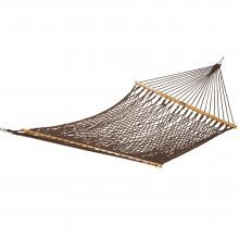 Pawleys Island Presidential Size Original DuraCord Rope Hammock - Antique Brown