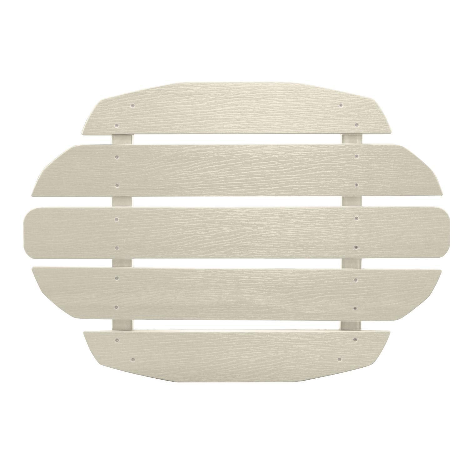 Lakeview The Charmville Side Table - Whitewash - Top thumbnail