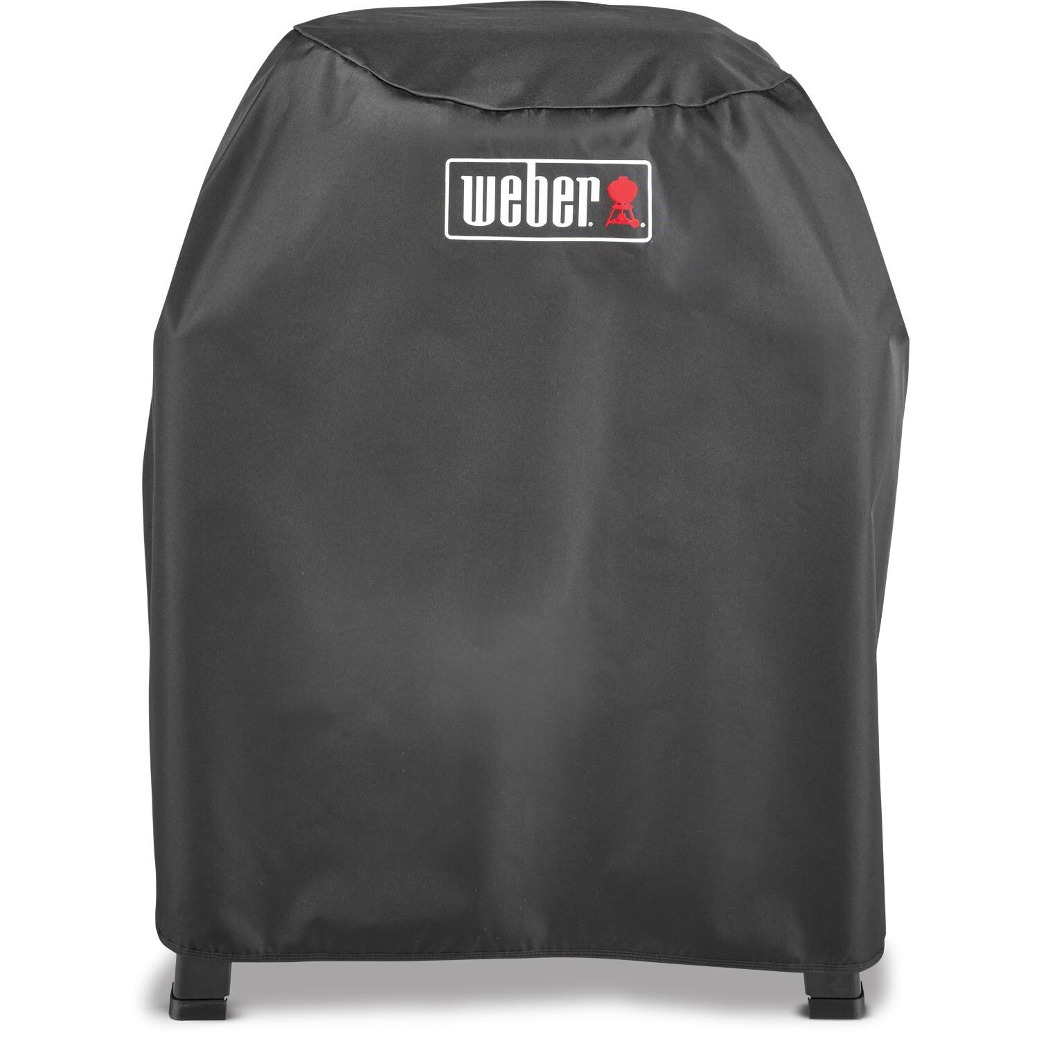 Weber 3401288 Polyester Premium Grill Cover for Lumin Grill on Fixed Stand - Front - White Background thumbnail