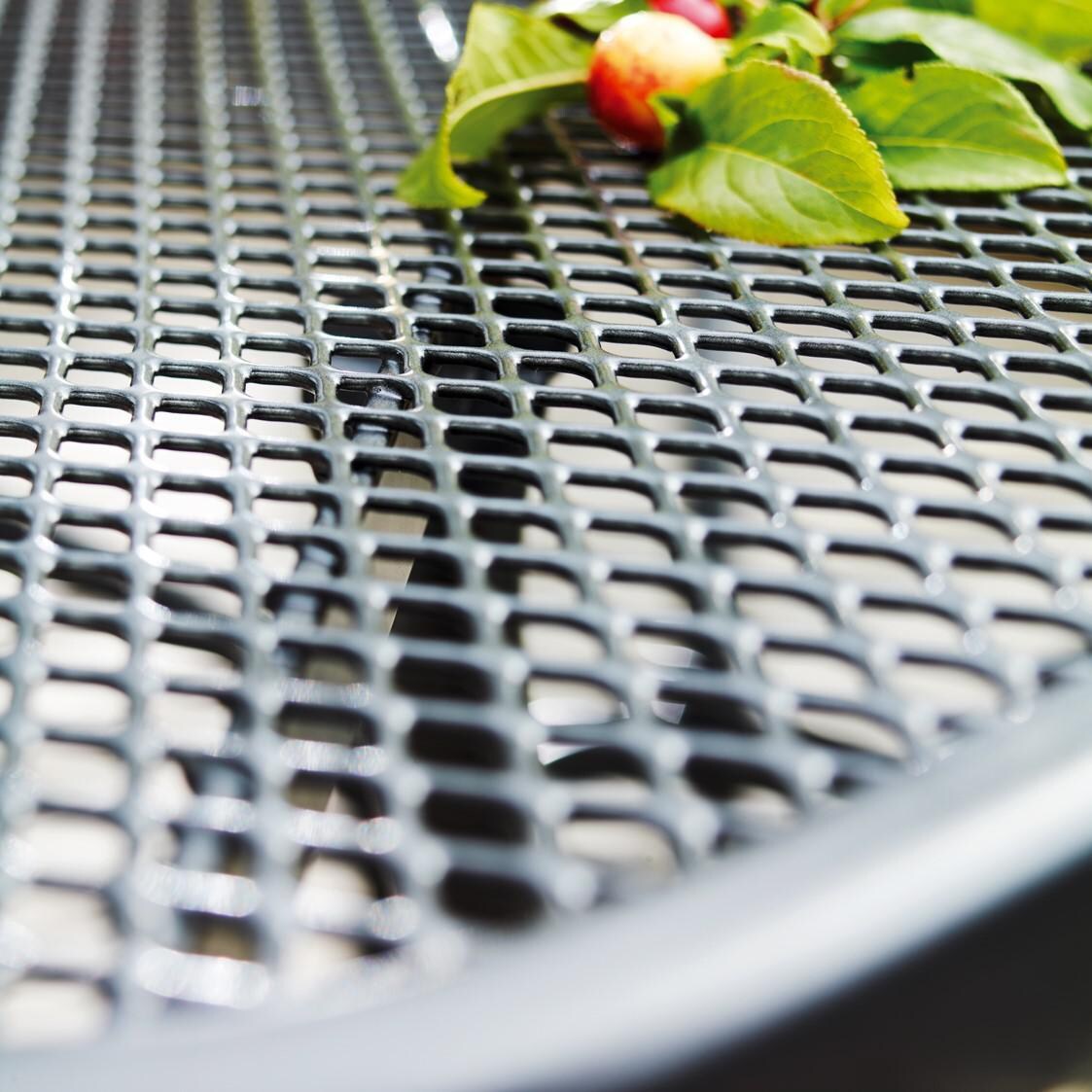 Kettler Napoli 3 Piece Steel Patio Bistro Set - Table Mesh - Detail thumbnail