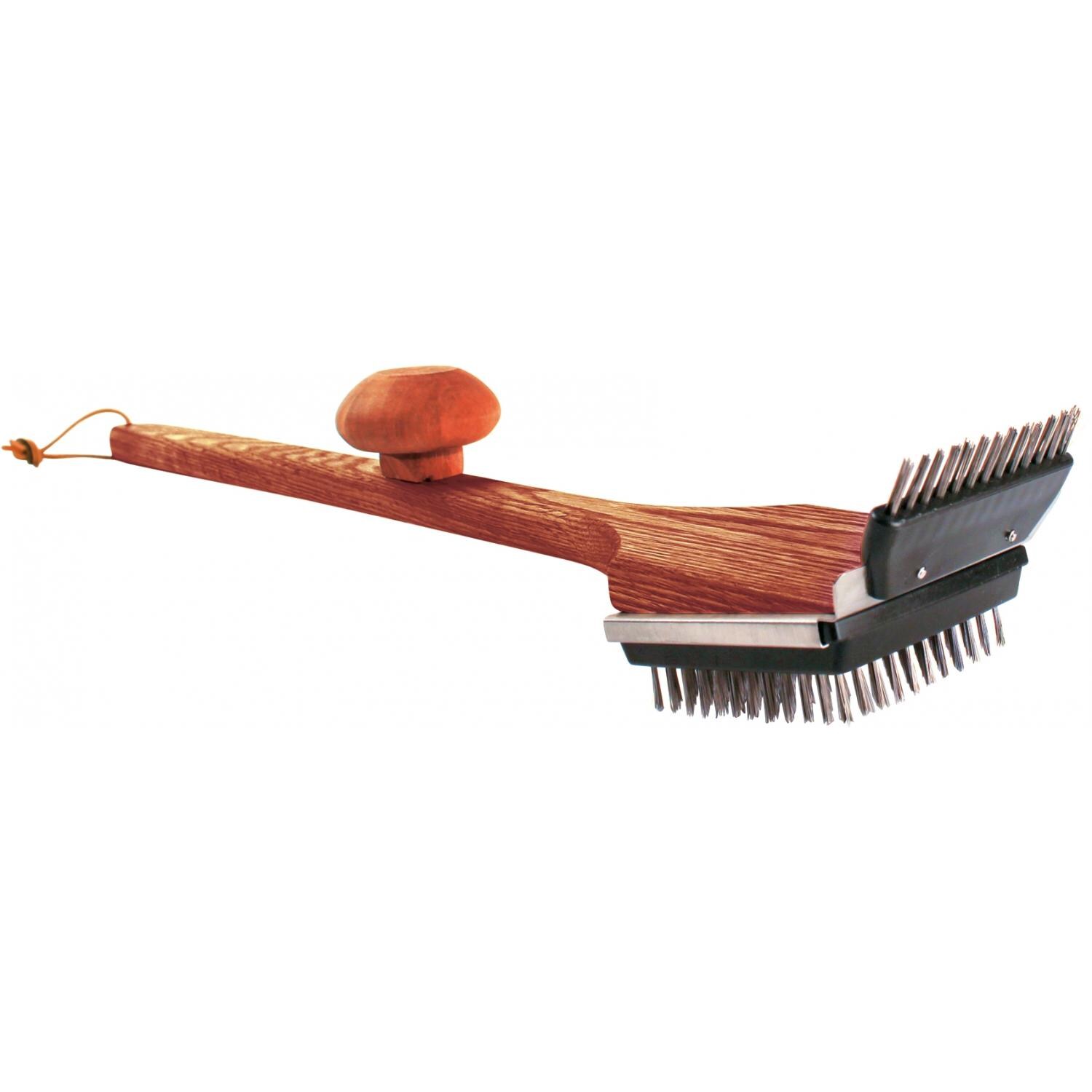 Grill Daddy 27Inch Big Wooden Grill Brush BBQ Guys