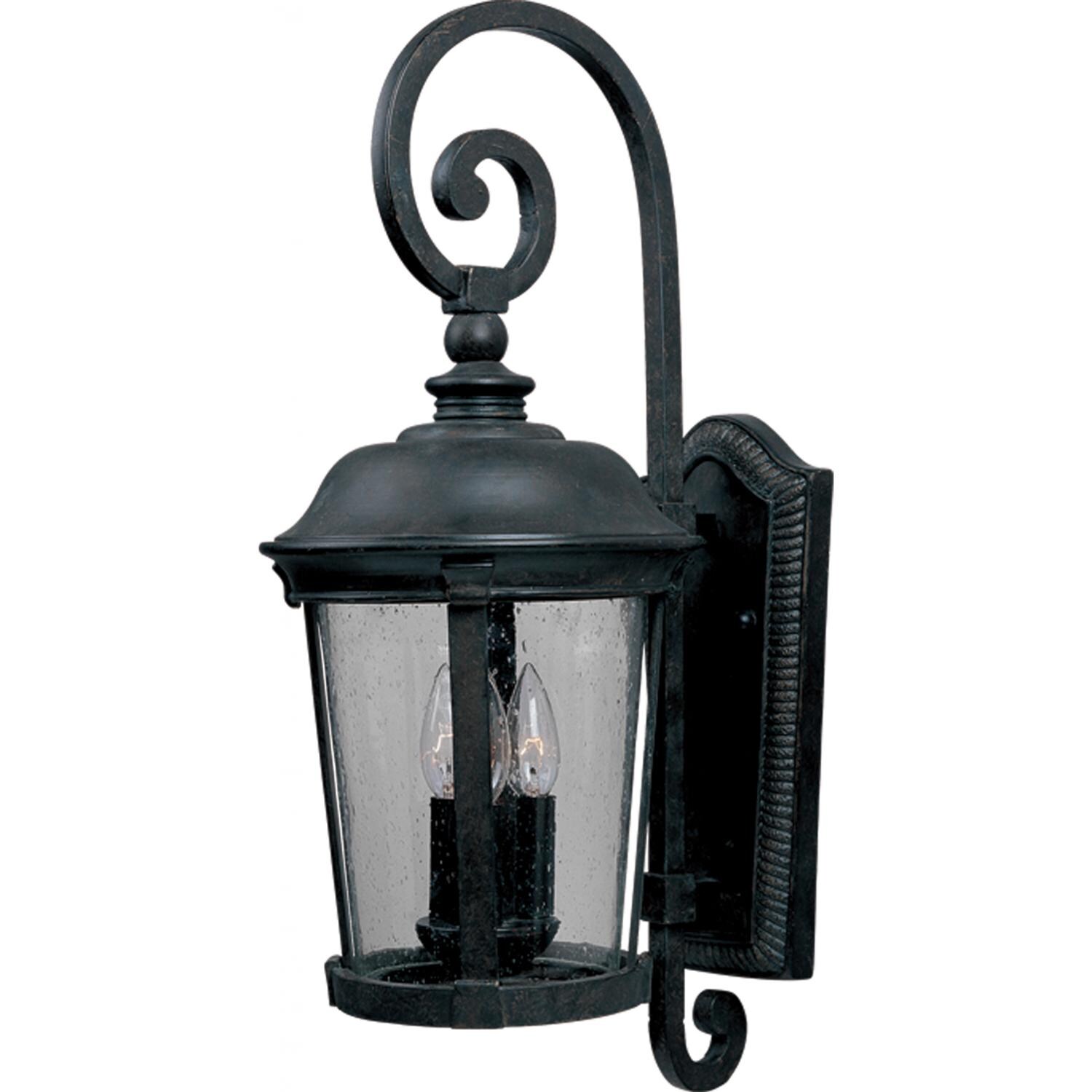 Maxim Dover DC 3024CDBZ 60W 24-Inch Three Light Outdoor Wall Light - Bronze thumbnail