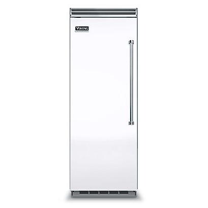 Viking Professional 5 Series 30-Inch 18.4 Cu. Ft. Built-In Left Hinge All Refrigerator - White - VCRB5303LWH