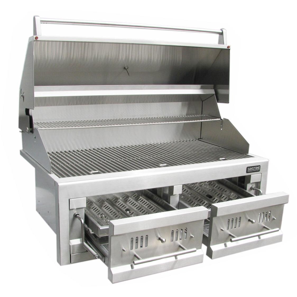 Sunstone Dual Zone Hybrid Charcoal Grill 42" atelieryuwa.ciao.jp