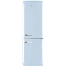 Smeg 50s Retro Style 11.7 Cu. Ft. Bottom Freezer Refrigerator - Pastel Blue - Right Hinge - FAB32UPBRN image