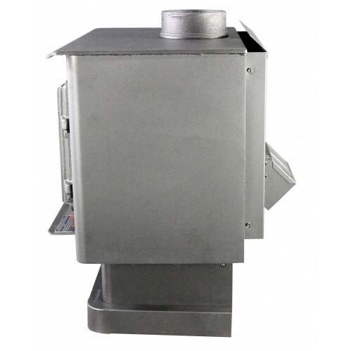 US Stove 2000 EPA Certified Wood Burning Stove - Right Side View thumbnail