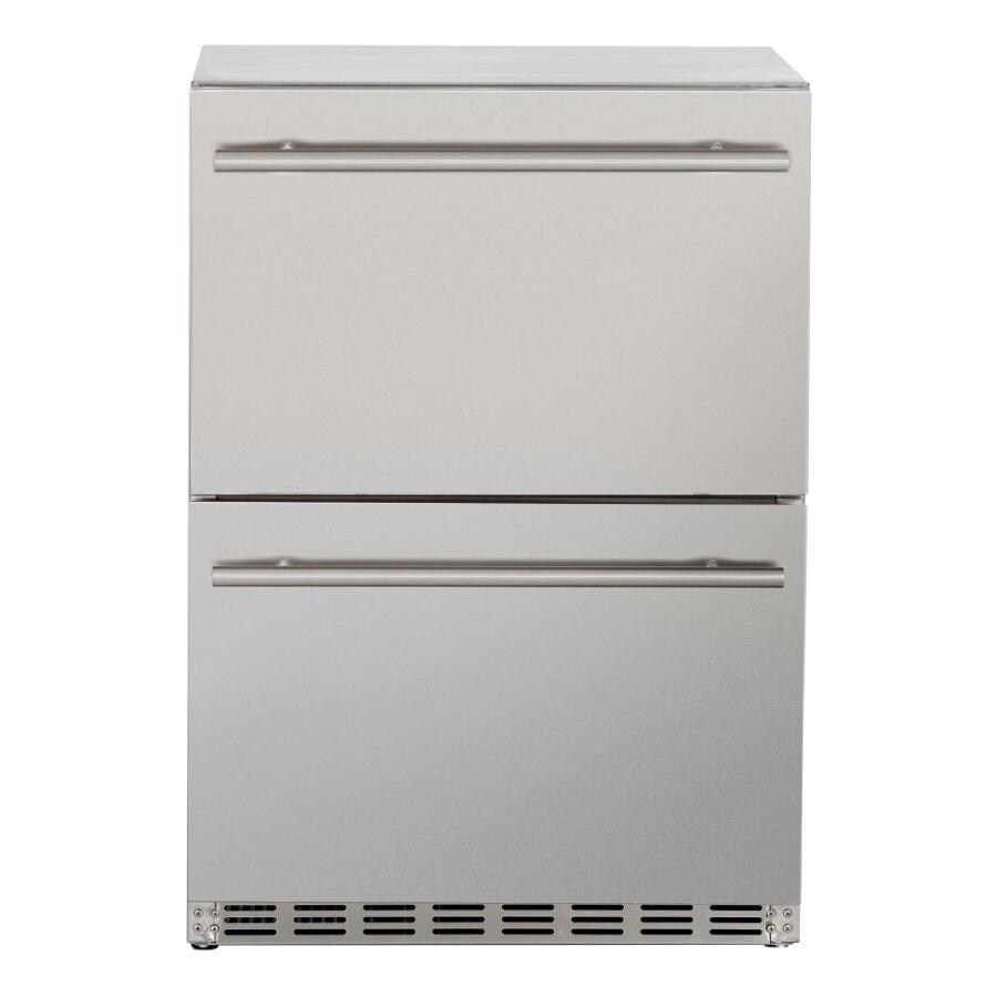 American Made Grills AMG-RFR-24DR2 5.3c Deluxe Outdoor Rated 2-Drawer Fridge thumbnail