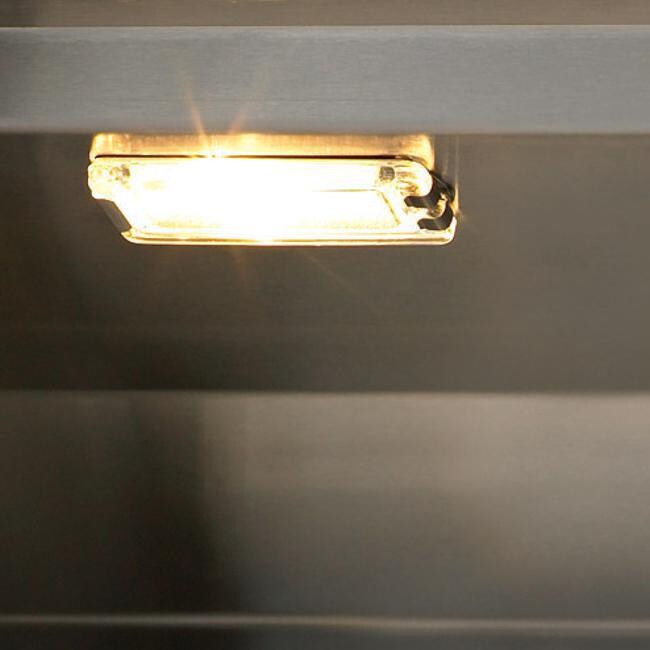 Delta Heat 32-Inch 3-Burner Built-In Natural Gas Grill - Interior Light