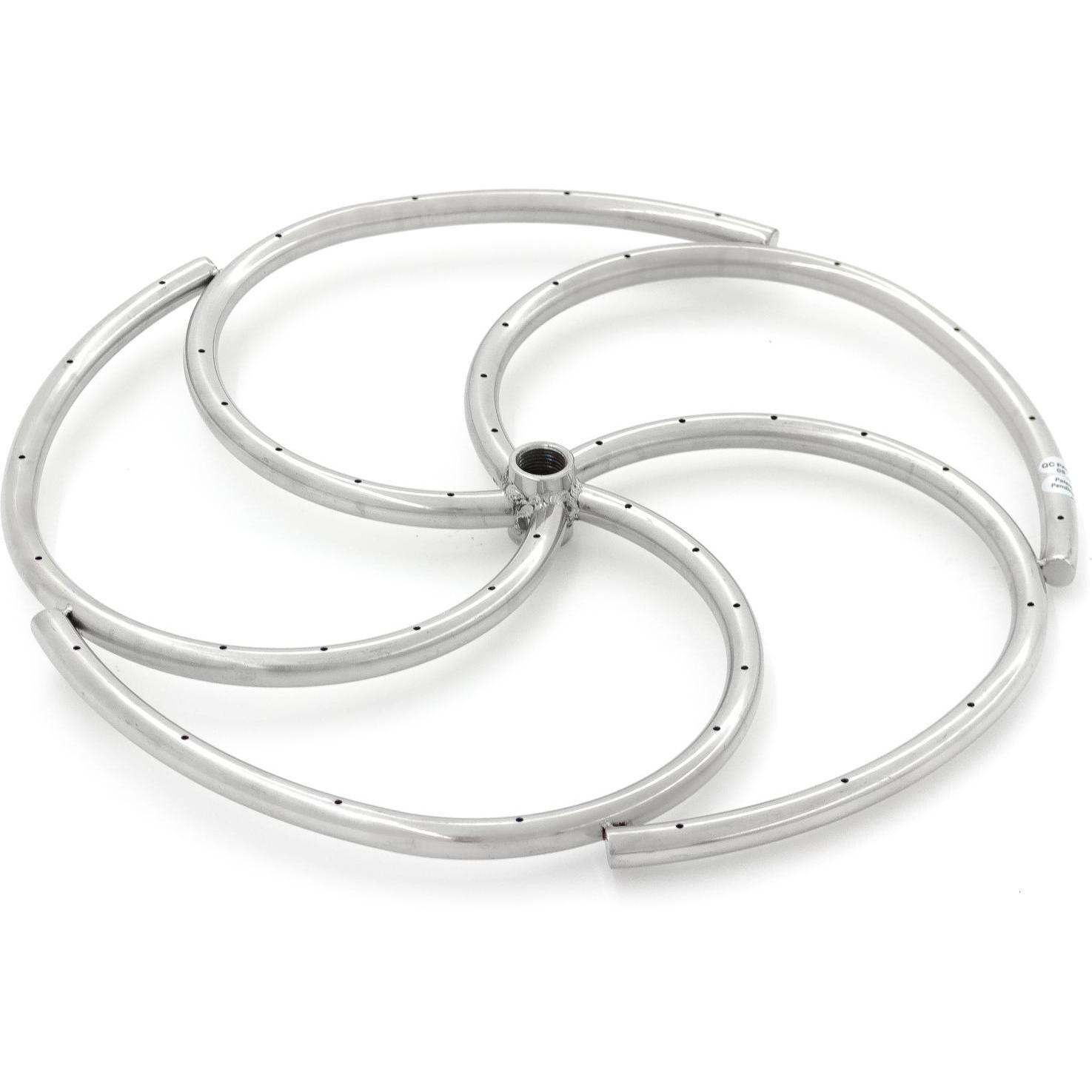 Firenado 18-Inch Natural Gas Spiral Ring Burner - Stainless Steel thumbnail