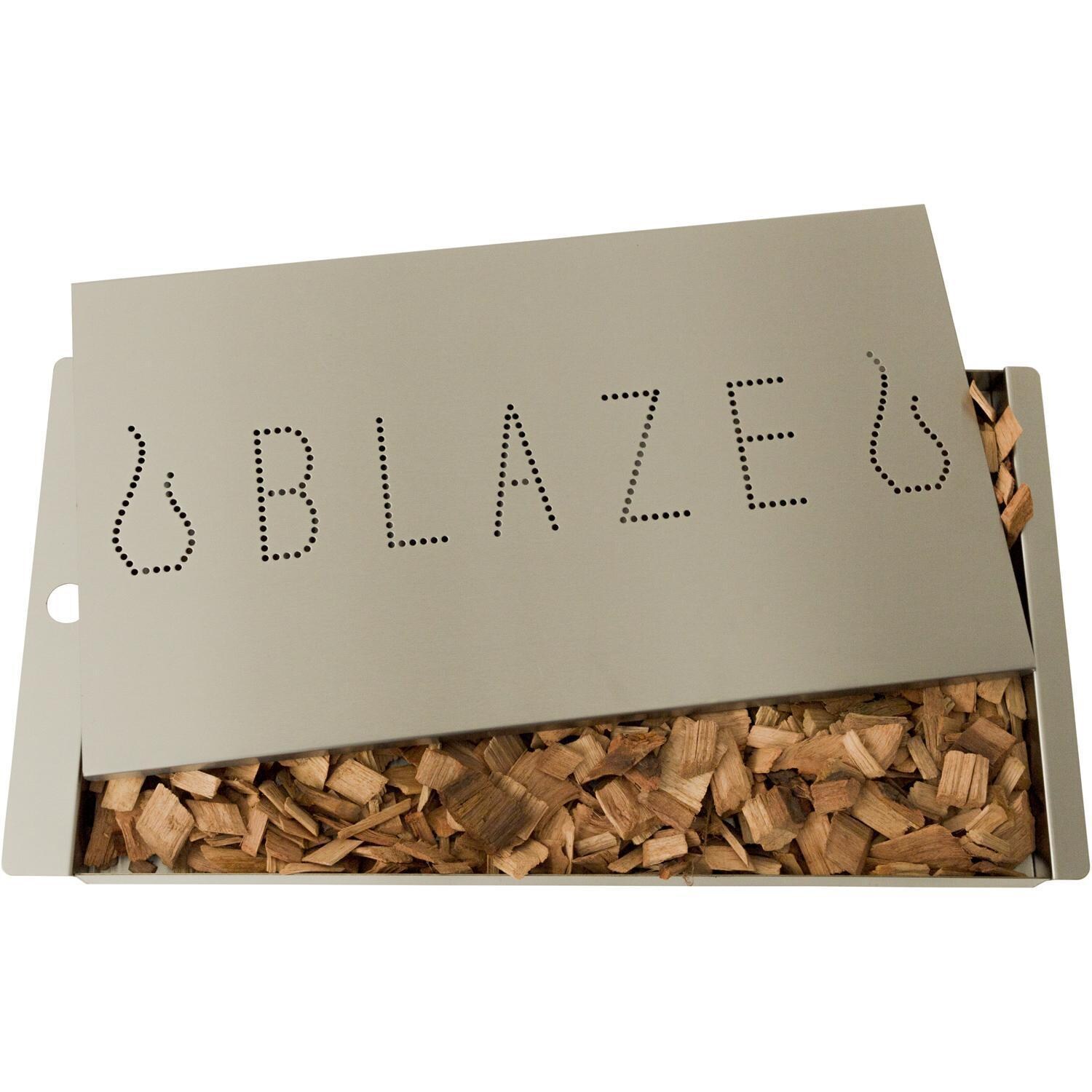 Blaze Extra Large Stainless Steel Smoker Box for Professional LUX Gas Grills - BLZ-XL-PROSMBX