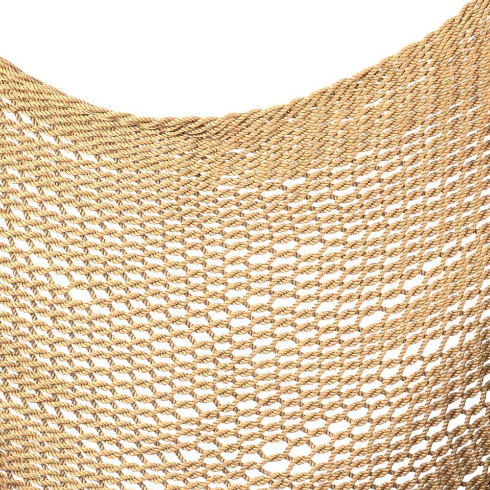 Ultimate Patio Extra Large Hanging Caribbean Hammock Chair - Tan - Weave