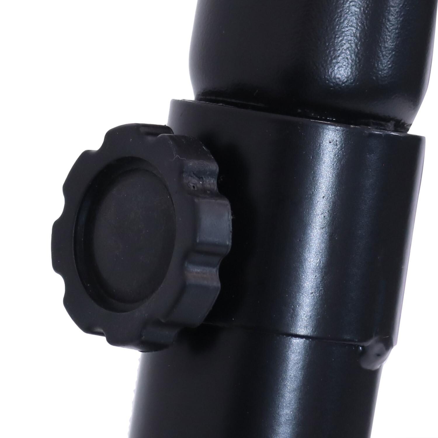 Ultimate Patio Steel X-Stand for Hanging Hammock Chairs - Black - Adjustment Knob thumbnail