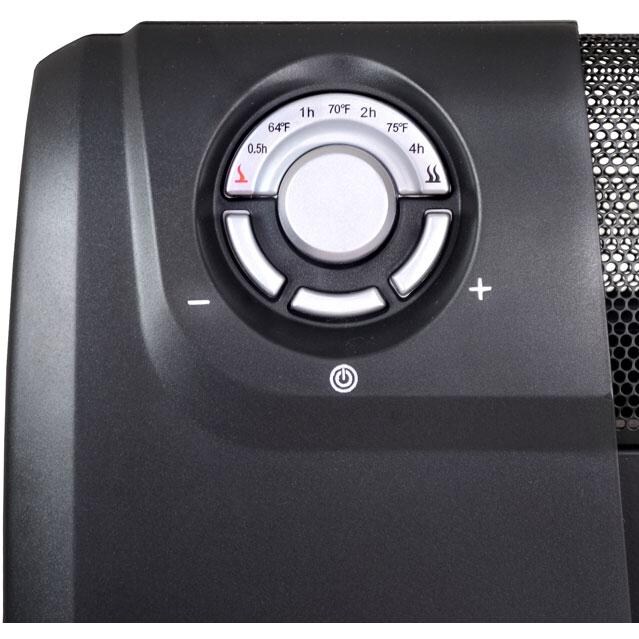 NewAir 225 Sq. Ft. Low Profile Baseboard Heater - AH-600 - Control Panel thumbnail