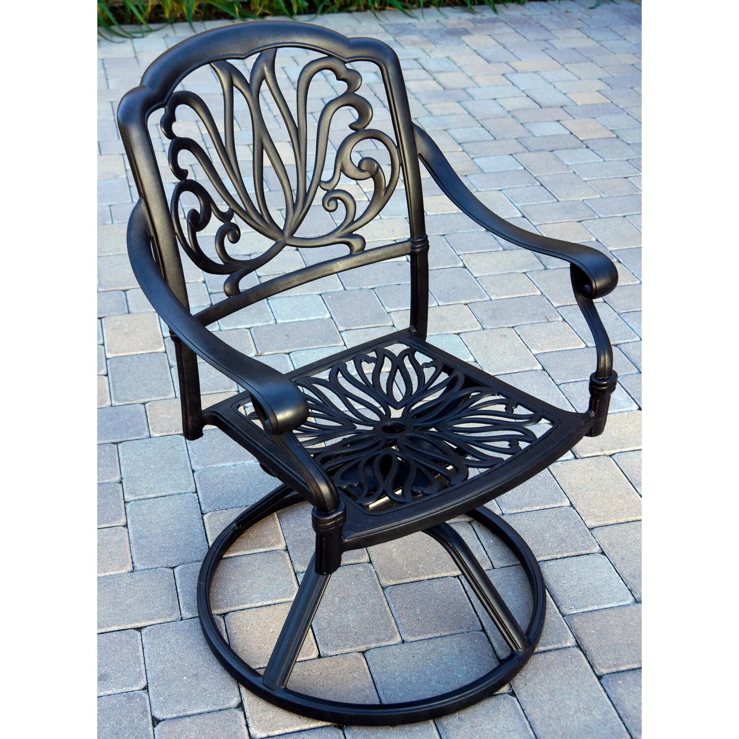 Darlee Elisabeth Patio Swivel Rocker Dining Chair - Frame thumbnail