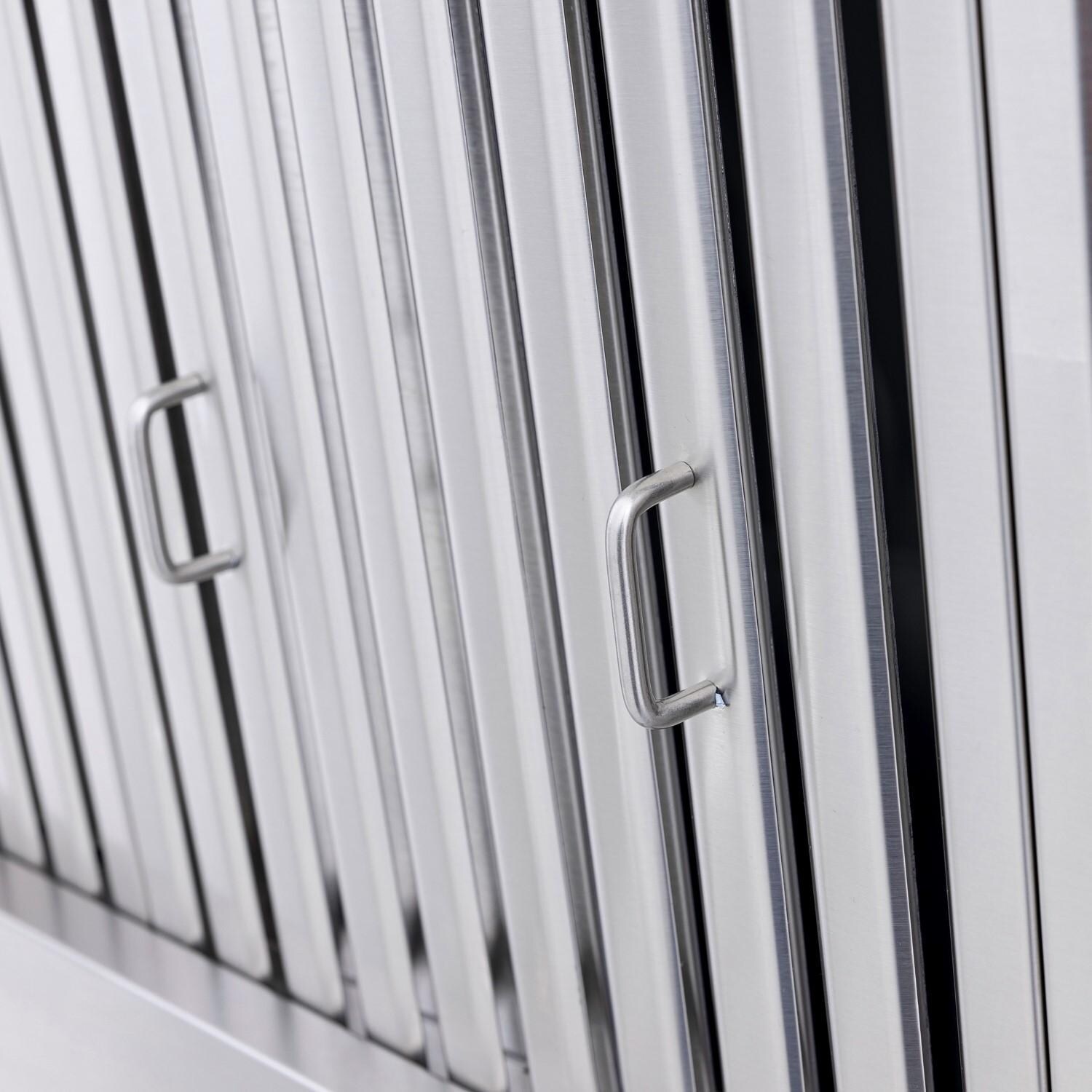 Blaze BLZ-48-VHOOD 48-Inch Stainless Steel Vent Hood - 2000 CFM - Close Up Vent - Detail thumbnail