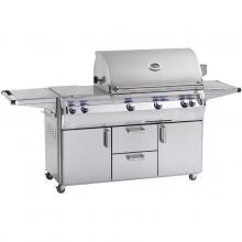 Fire Magic Echelon Diamond E790s 36-Inch Propane Gas Grill With One Infrared Burner, Analog Thermometer And Double Side Burner - E790s-4LAP-71 image