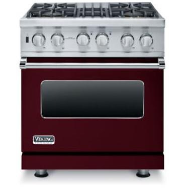 Viking Professional 5 Series 30Inch 4Burner Dual Fuel Propane Gas