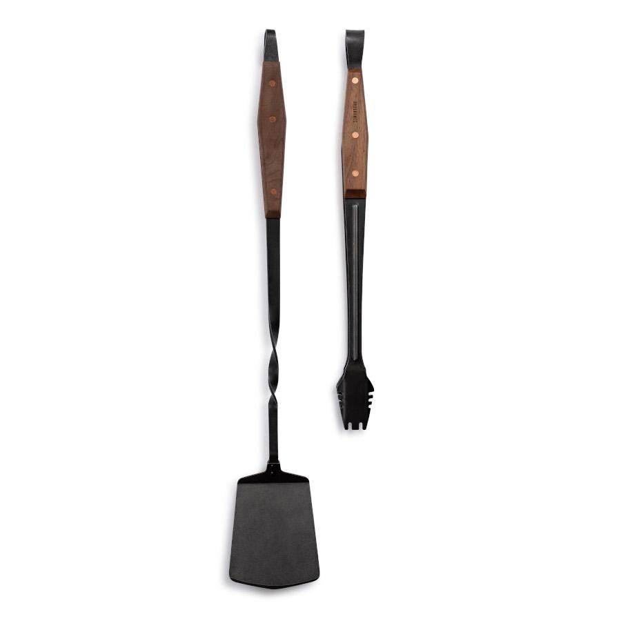 Barebones Living BND-1345 BBQ Grilling Tools - 2pc Spatula and Closed Tongs thumbnail