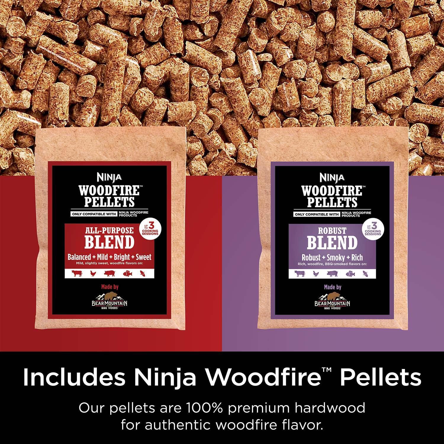 Ninja Woodfire OG952 Pro Connect XL Outdoor Grill & Smoker w/XL Griddle - Included Pellets - Lifestyle thumbnail