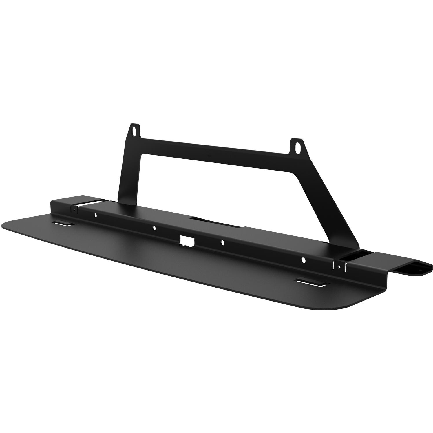 SunBriteTV Tabletop Stand For 55-Inch Pro Series Models - Black - Angled View thumbnail
