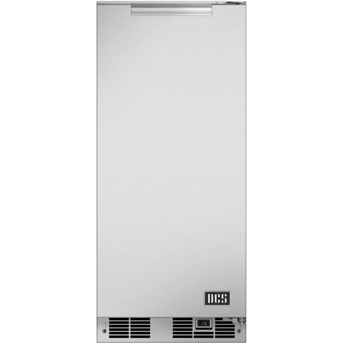 DCS 39 Lb. 15-Inch Right Hinge Outdoor Rated Ice Maker - RF15IR2 thumbnail