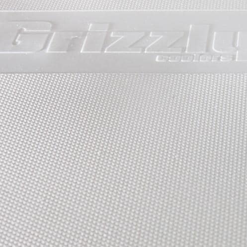 Grizzly Coolers IRP-9070-ODGREEN 75 Quart Ice Chest - Lid Detail (Shown With White Cooler) thumbnail