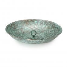 Rain Chain Basin By Good Directions - Blue Verde