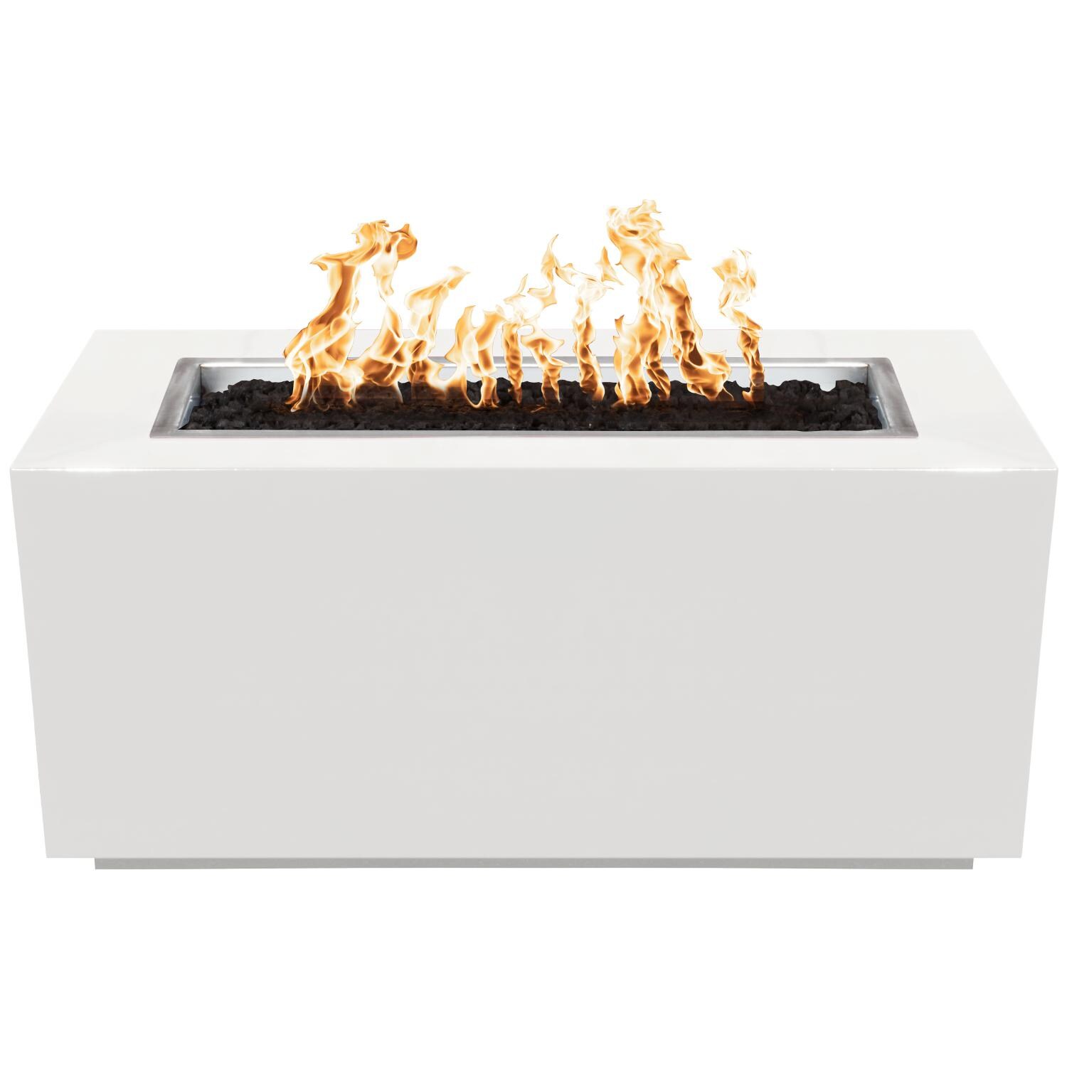 Pismo White Powder Coated Steel Fire Pit thumbnail
