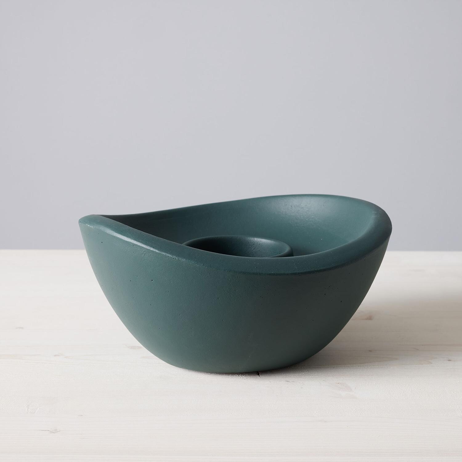 TerraFlame Wave Table Top Fire Bowl - Comex Green - Bowl Display thumbnail