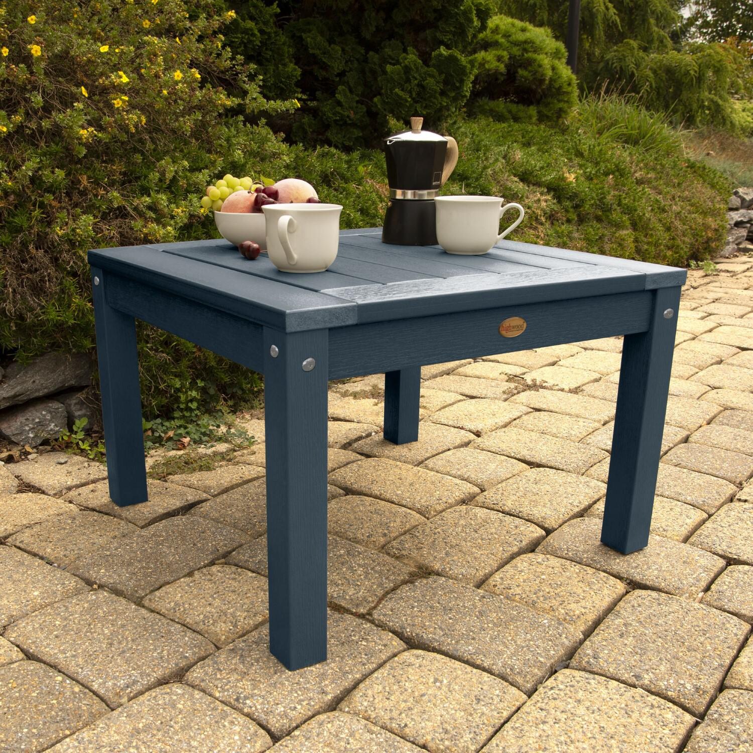 Lakeview Adirondack Side Table - Federal Blue - Top Side thumbnail