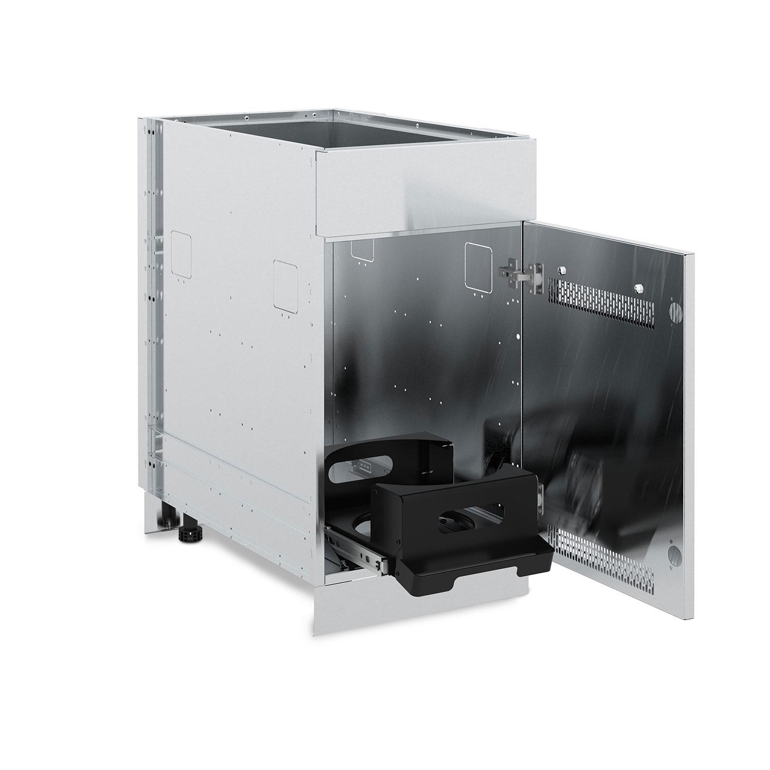 Broil King 802700 Propane Tank/Side Burner Stainless Steel Cabinet thumbnail