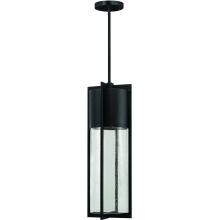Hinkley Lighting Shelter One Light 25-Inch LED Dark Sky Outdoor Hanging Lantern - Black - 1328BK-LED