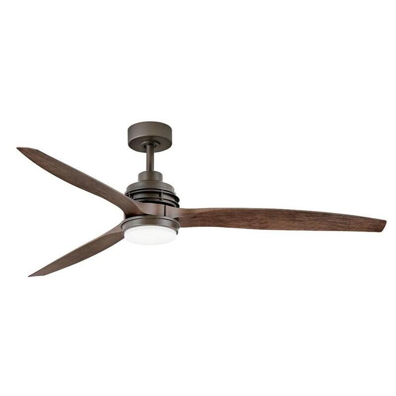 Hinkley Lighting 900160FMM-LWD Artiste 60-Inch LED Indoor/Outdoor Ceiling Fan - Metallic Matte Bronze thumbnail