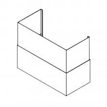 Trade-Wind Telescoping Dual Exhaust Duct Cover For 9 to 10 Foot Ceilings - DC7201D image