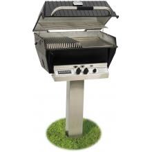 Broilmaster P3-SXN Super Premium Natural Gas Grill On Stainless Steel In-Ground Post image