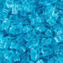 Lakeview Outdoor Designs 1/4-Inch Caribbean Blue Fire Glass - 1 Pound image