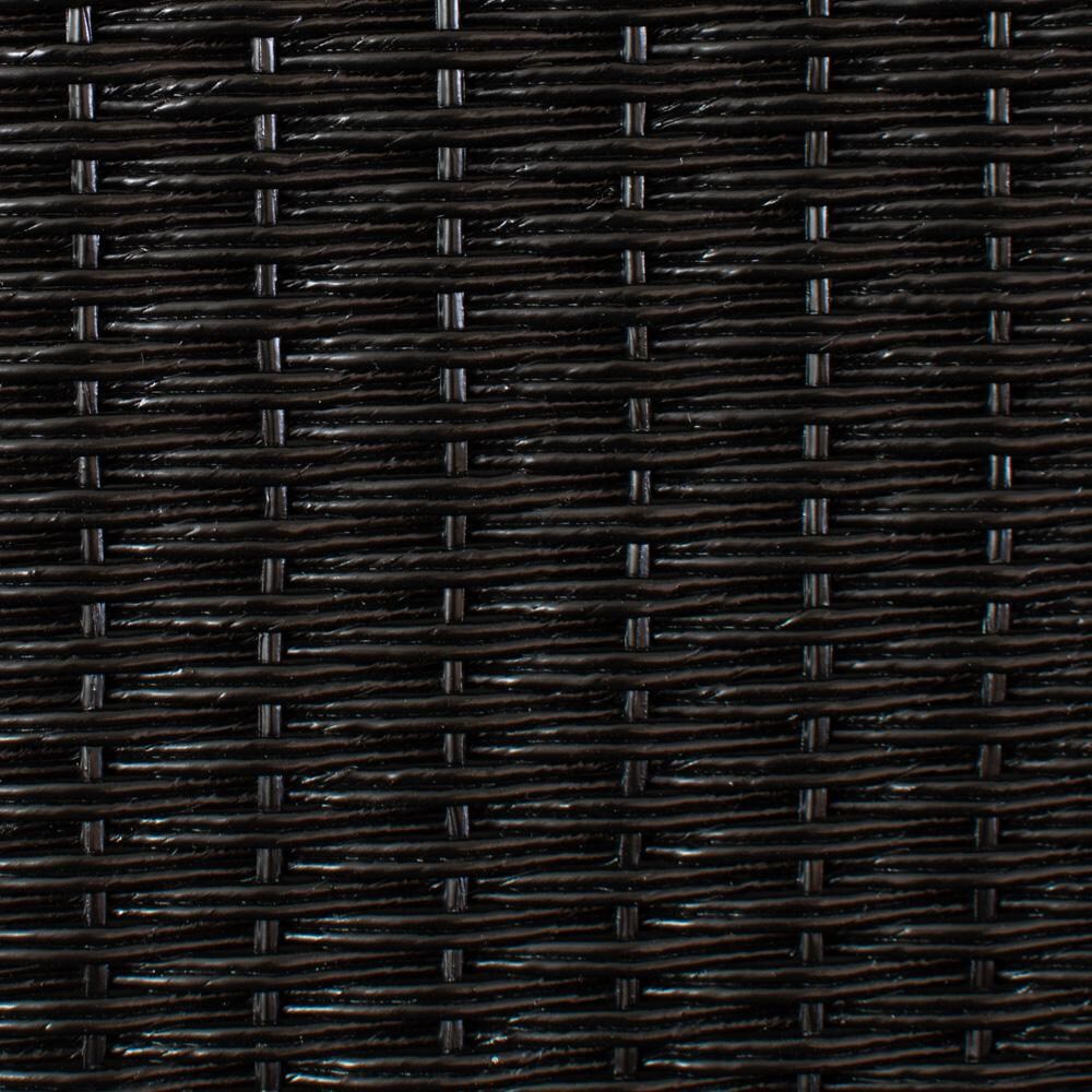 Lloyd Flanders Essence Swivel Glider Lounge Chair W/Remy Cloud Fabric - Ebony Finish - Frame Detail thumbnail