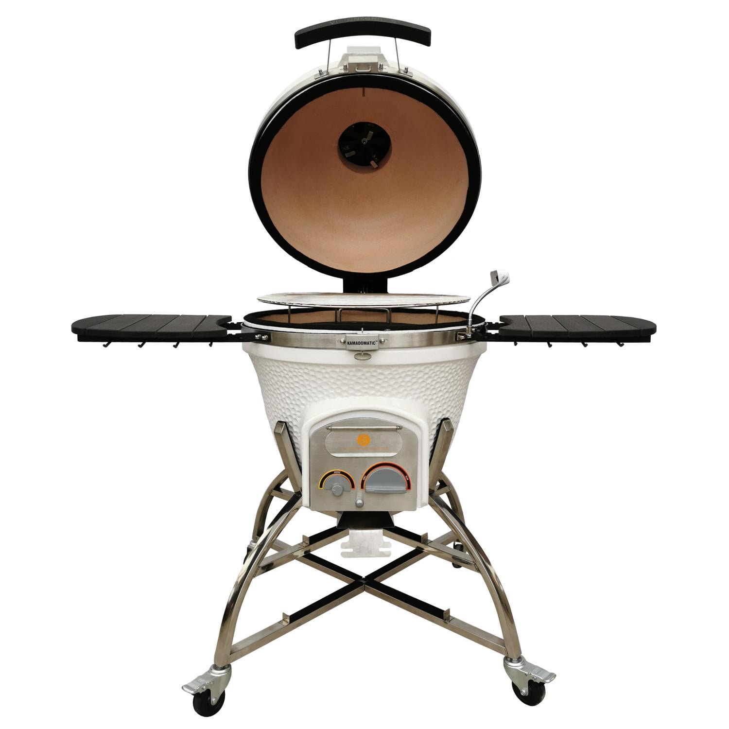Vision XD-702WC Elite Series Kamado Grill - Open thumbnail