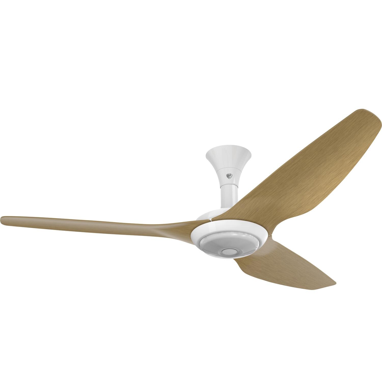 Big Ass Fans MK-HK4-052500A259F504G10S2 60-Inch Haiku Ceiling Fan Damp Low Profile Mount W/Downlight White/Caramel thumbnail