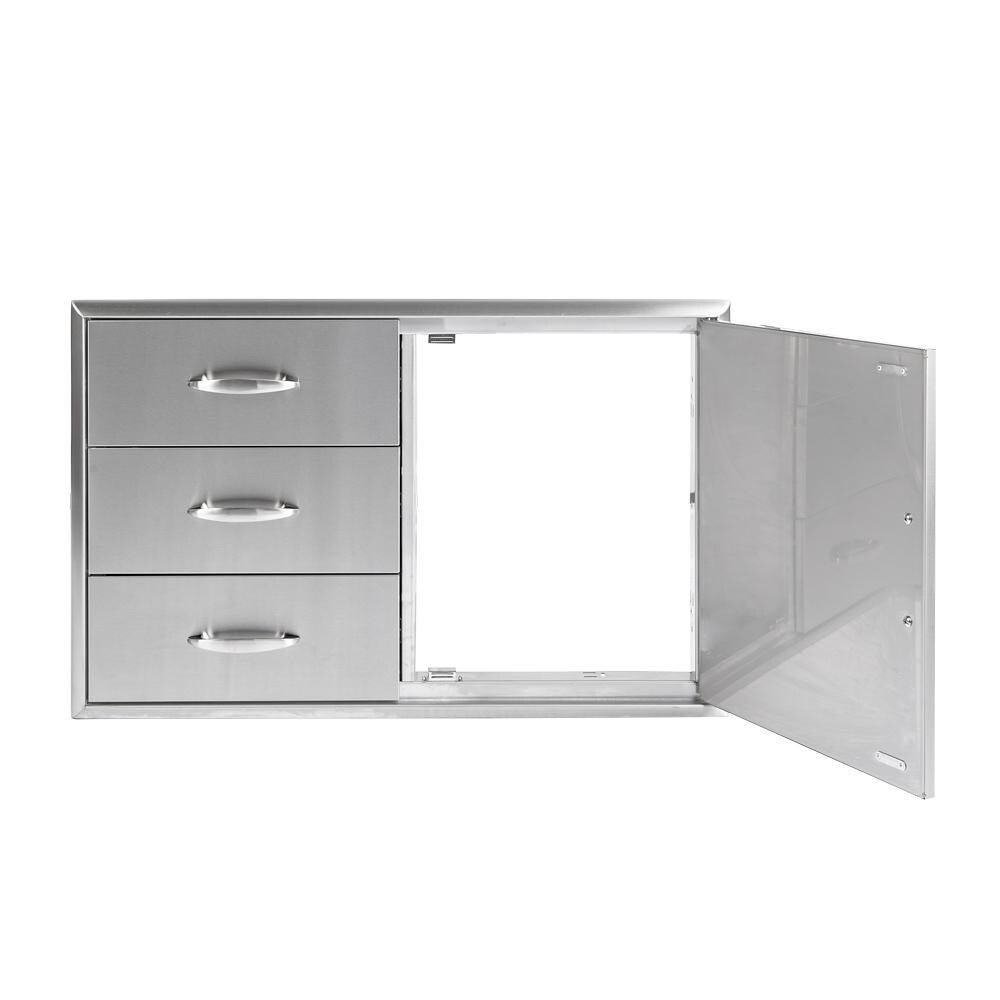 Turbo 39DOORDWR 39-Inch Door and Drawer Combo - Access Door Open thumbnail