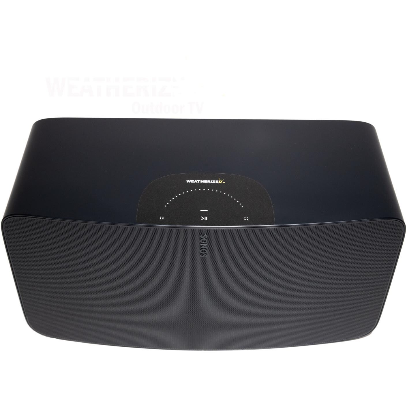 Weatherized TVs Converted SONOS Five Outdoor Smart Speaker - S5WTBLK
